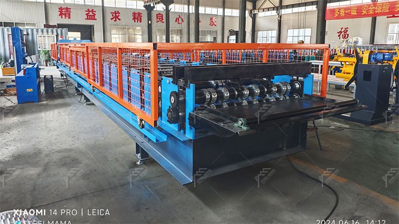 steel profile floor deck forming machine