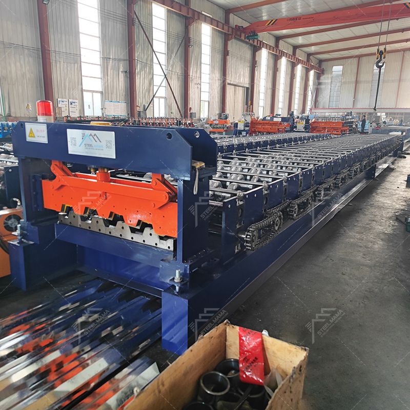 Kazakhstan Popular Color Steel H57 900 Trapezoidal IBR Roofing Sheet Roll Forming Machine