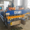 Zimbabwe Popular High Quality 720 Trapezoidal And 820 Trapezoidal IBR Roofing Sheet Double Layer Machine