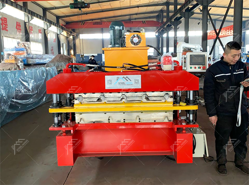 IBR roofing sheet making machine factory