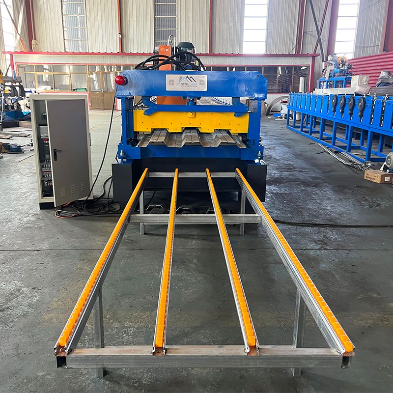 Ecuador Popular Full Automatic High Quality Decking Floor Roll Forming Machine