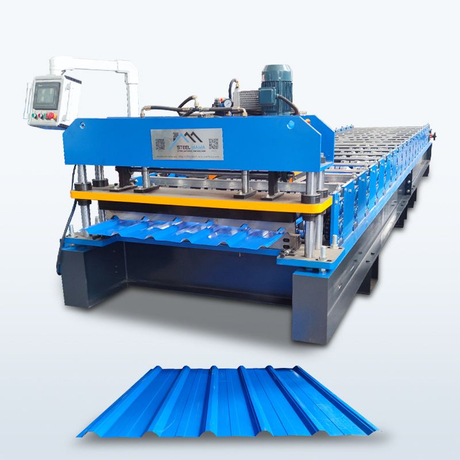Ghana Popular High Efficiency 1025 Trapezoidal Roofing Sheet Roll Forming Machine