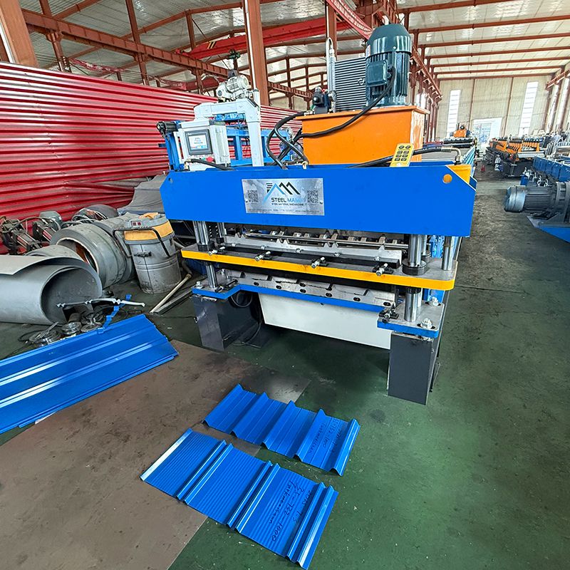 Turkmenistan Popular High Quality 800 Trapezoidal & 732 IBR Double Layer Machine