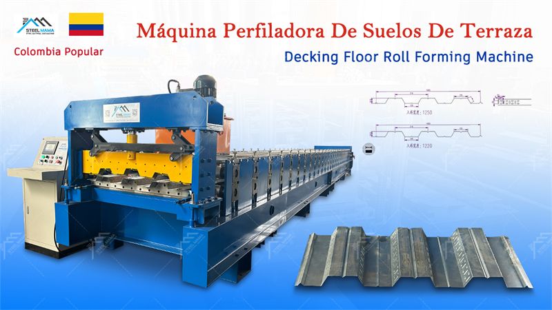 floor deck plate machine