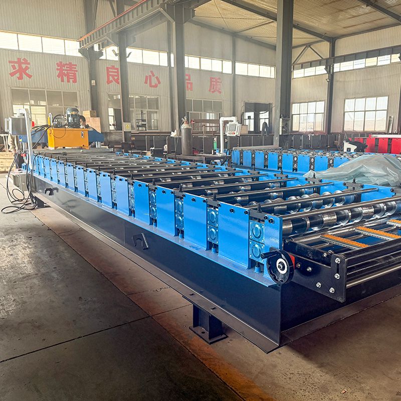 Factory Direct Sales High Standard TR4 Trapezoidal Roofing Sheet Roll Forming Machine for Peru