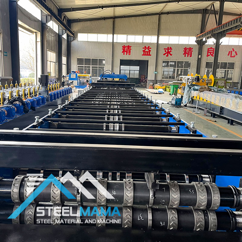 2023 Low Cost High Precision Metal Steel Floor Decking Sheet Cold Panel Roll Forming Machine Price