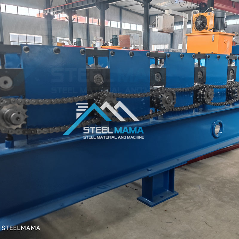 Metal Roofing Sheet Panel 625 Trapezoidal Ridge Cap Roll Forming Machine Metal Standing Seam Roof Panel Ridge Capping Machine