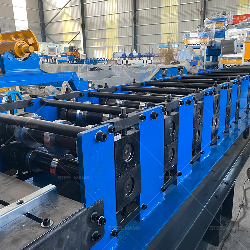 Automatic PPGI PPGL Galvanized Color Steel Metal 255 Roll Top Ridge Cap Roof Tile Roll Forming Machine