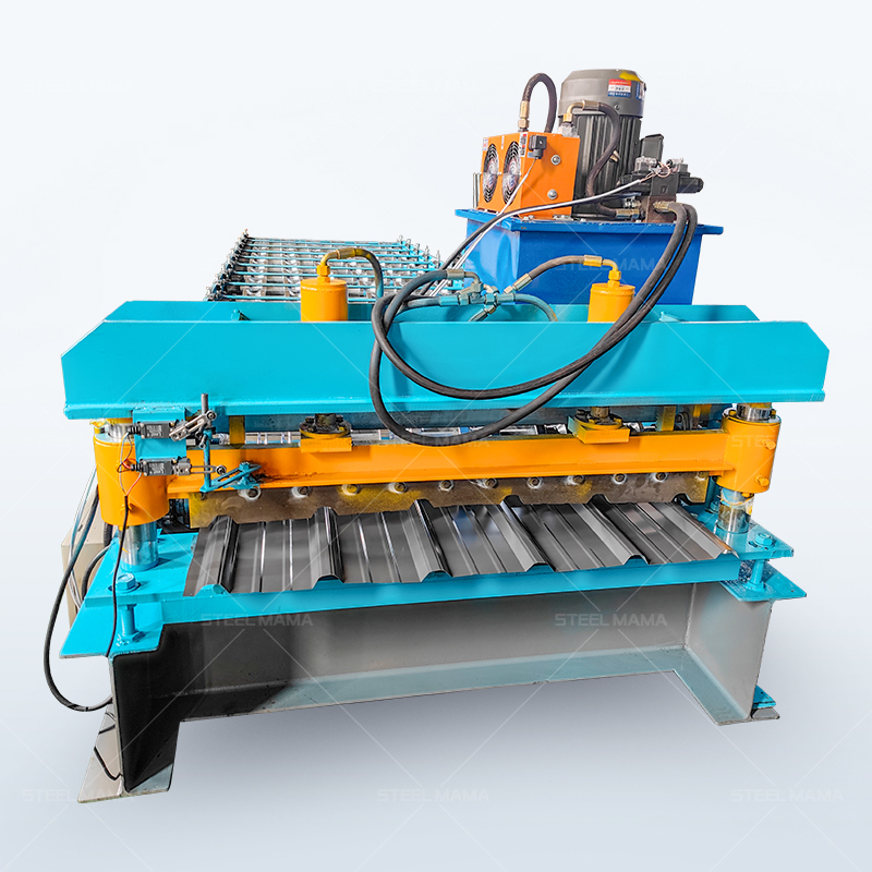 Top Quality Automatic 1025 IBR Trapezoid Aluminium Color Steel Metal Sheet Panel Roofing Machine