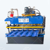 Iraq Popular Full Automatic Metal Glazed Zee Tile Roof Sheet Roll Forming Machine