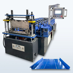 Colombia Popular High Standard Kr24 Portable Standing Seam Roof Sheet Roll Forming Machine