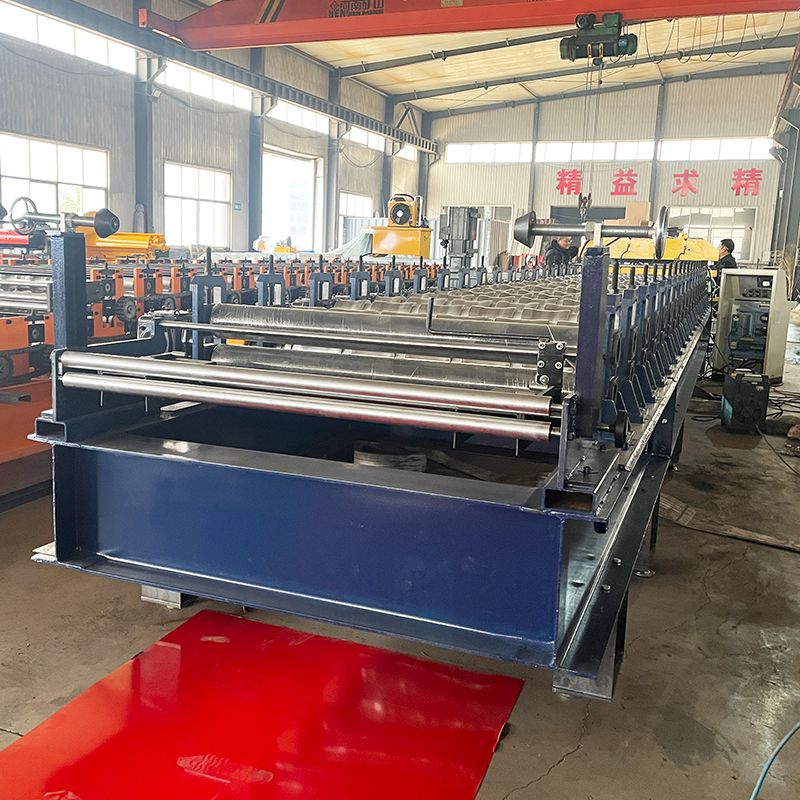 Custom Design Reliable High Speed 1120 Tile Roof Sheet Roll Forming Machine for Russian