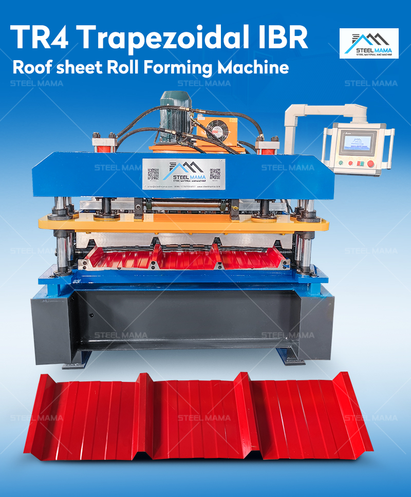 types of ibr roofing sheets machine