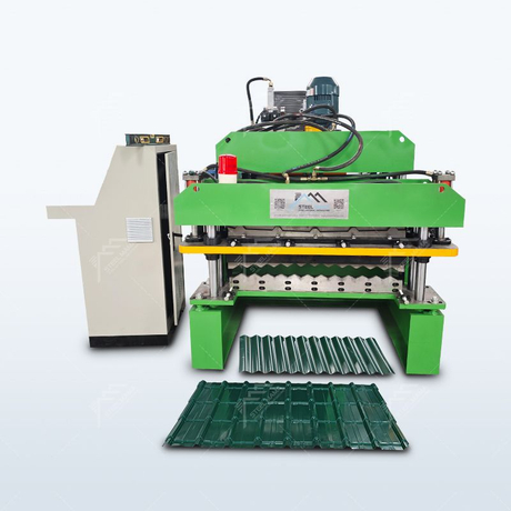 Bolivia Popular High Productivity 836 Corrugated And 840 Trapezoidal Roofing Sheet Double Layer Machine