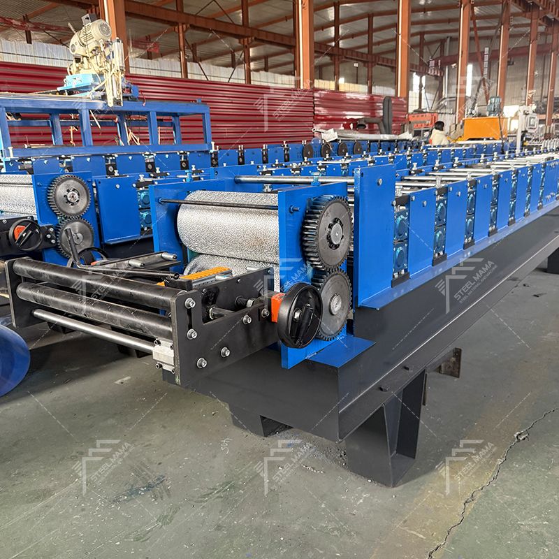 Ghana Popular High Standard Full Automatic Self Lock Roof Sheet Roll Forming Machine