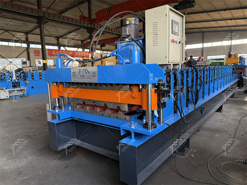 762 corrugated roof panel forming machine