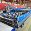 Serbia Popular Full Automatic 1100 Trapezoidal And 976 Trapezoidal Double Layer Sheet Forming Machine
