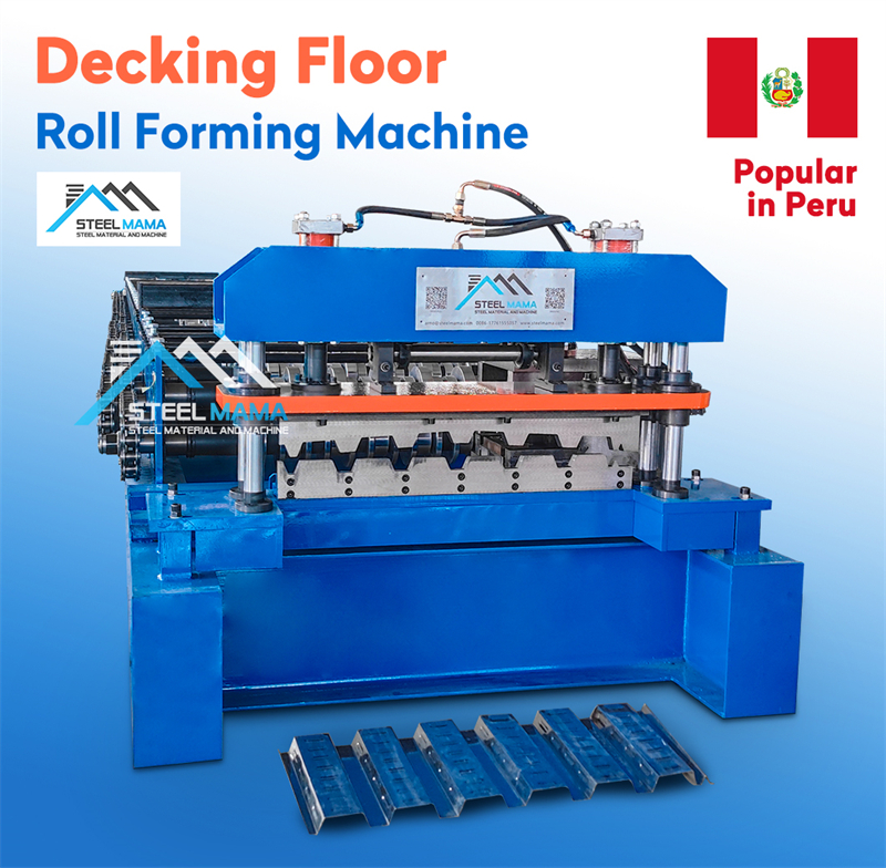 metal floor deck sheet roll forming equipment