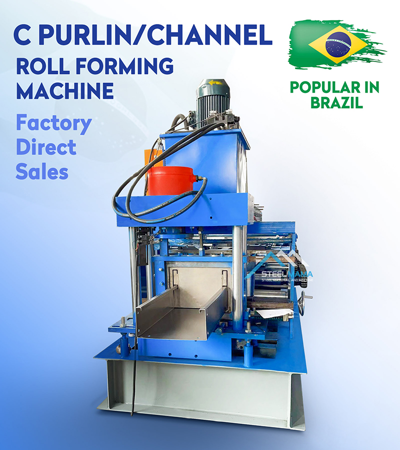 Steel Purlin C Beam Making Machine