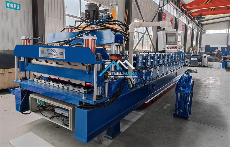 glazed tile panel making machine