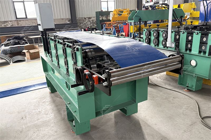 ridge cap roll forming machine factory