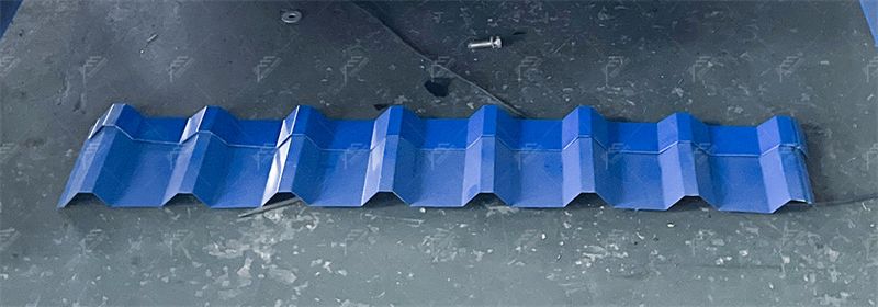 trapezoidal roof panel roll forming machine