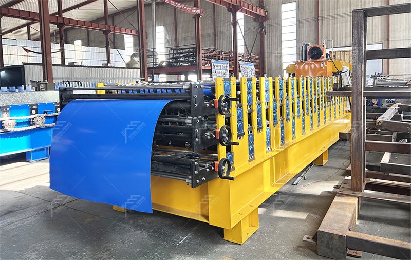 three sheets roll forming machine