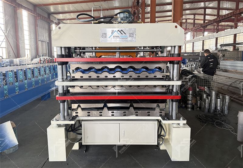 Three Layer Roof Sheet Machine