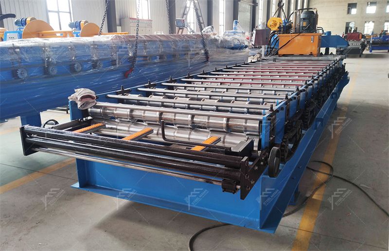 step tile roof roll forming machine