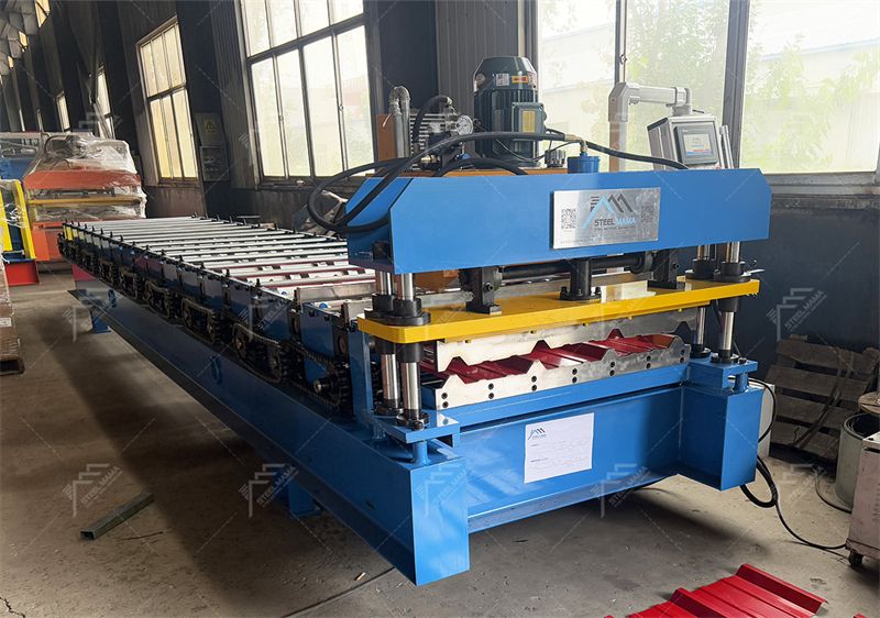 R panel metal forming machine