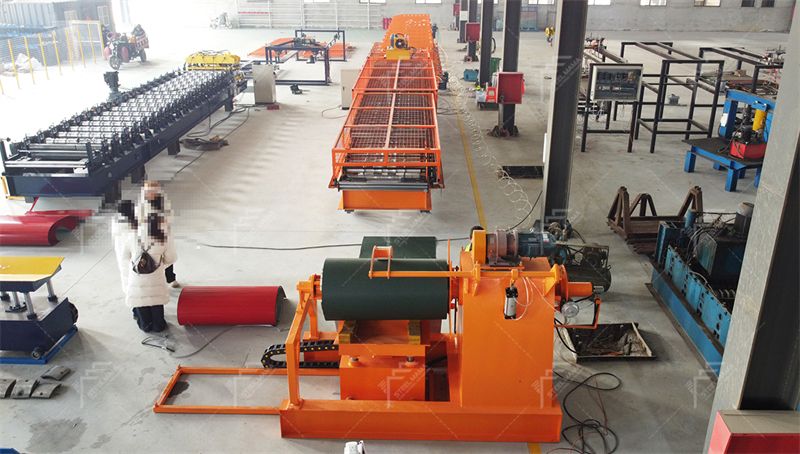 Trapezoidal Roofing Sheet Double Layer Machine