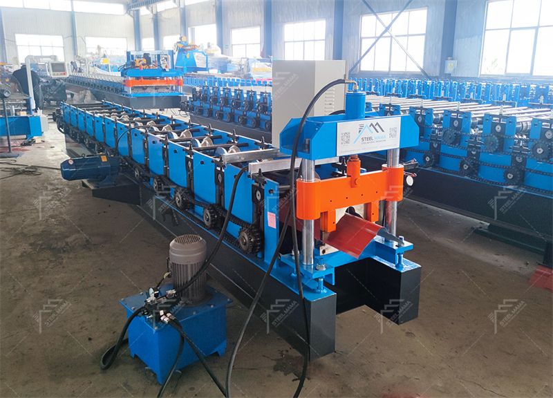 ridge cap rolling machine factory