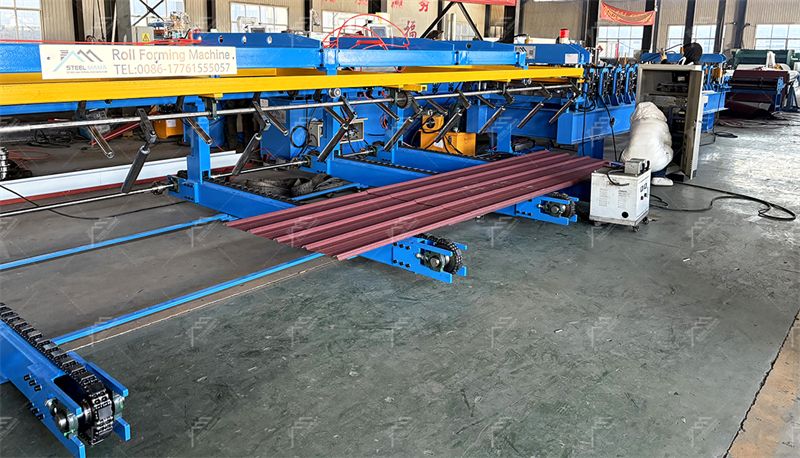 914 Roof Sheet Roll Forming Machine