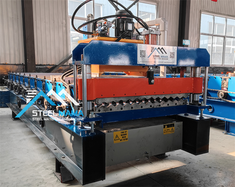 corrugated roof forming machine