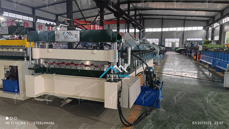 IBR roof sheet Machine