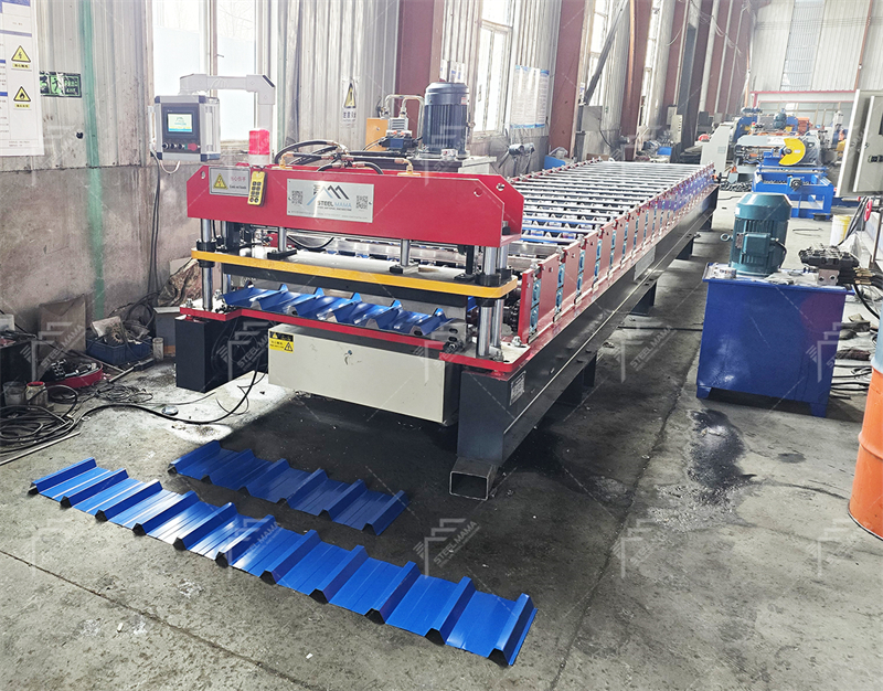 943 Trapezoidal Roof Sheet Roll Forming Machine