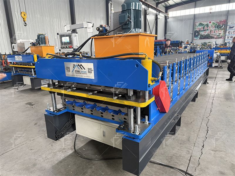 double layer roll forming deck machine