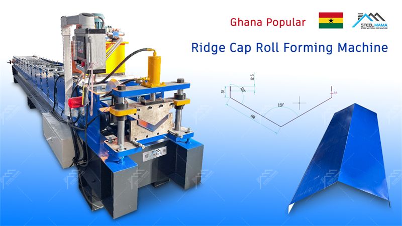 ridge capping forming machine factory