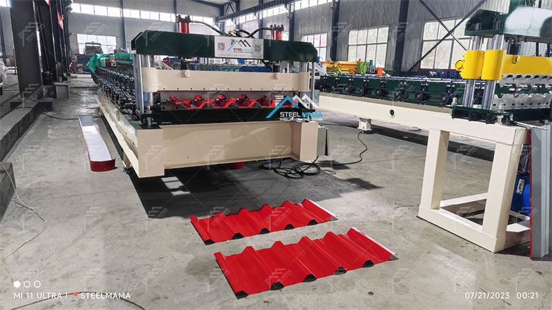 Brazil Popular Trapezoidal Roofing Machine