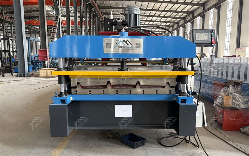 trapezoidal roof panel roll forming machine