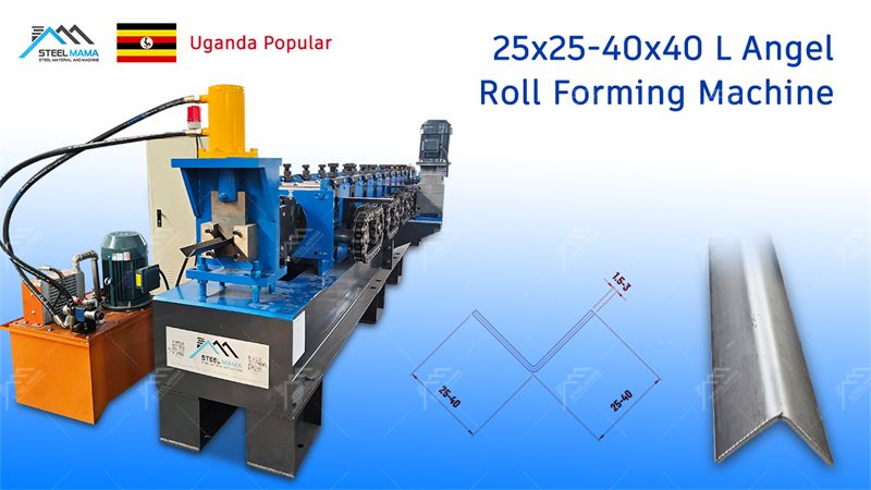 Metal L profile steel angle roll forming machine manufacturer