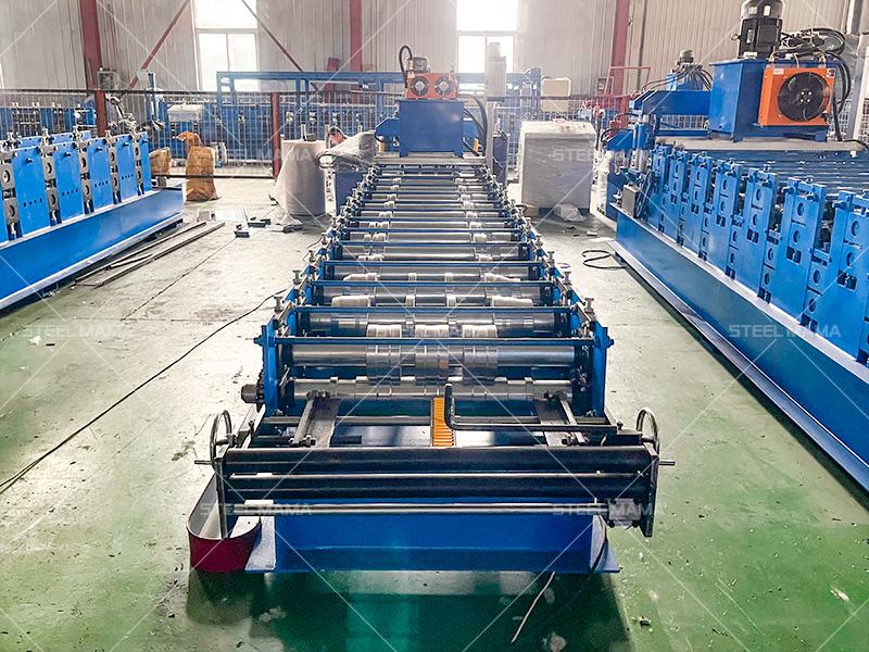 standing seam glazed tile roll forming machine