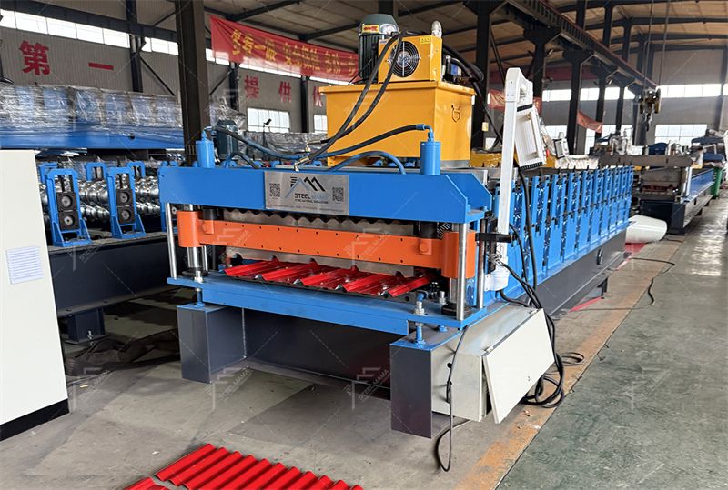 Double Deck Roof Sheet Machine