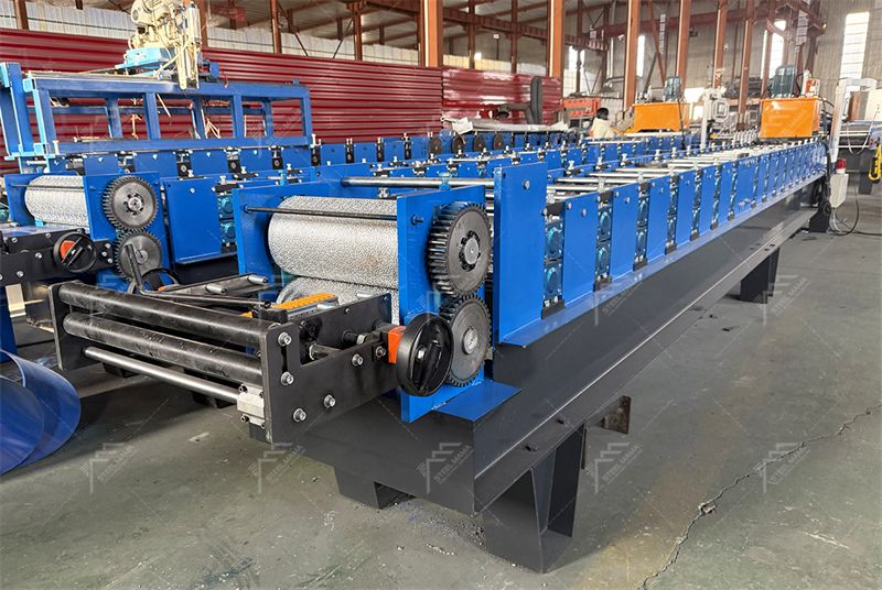 snap lock duct machine