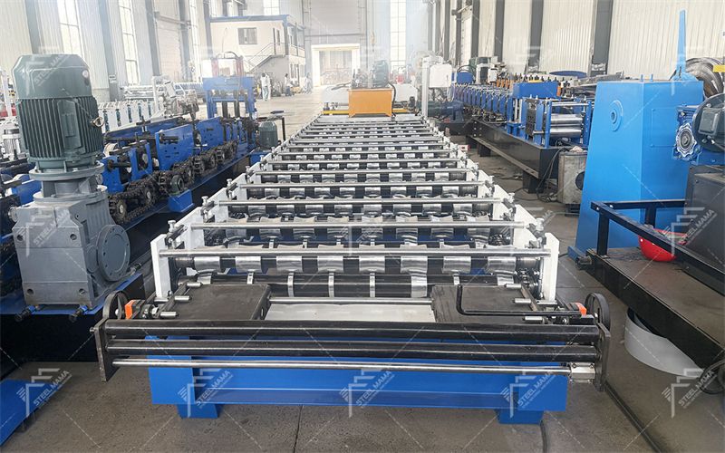 IBR galvanized steel roof flashing Machine