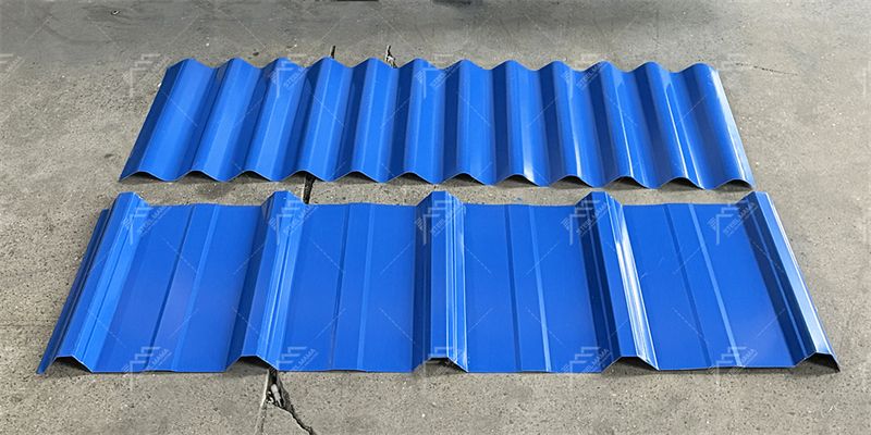 double layer roof forming machine