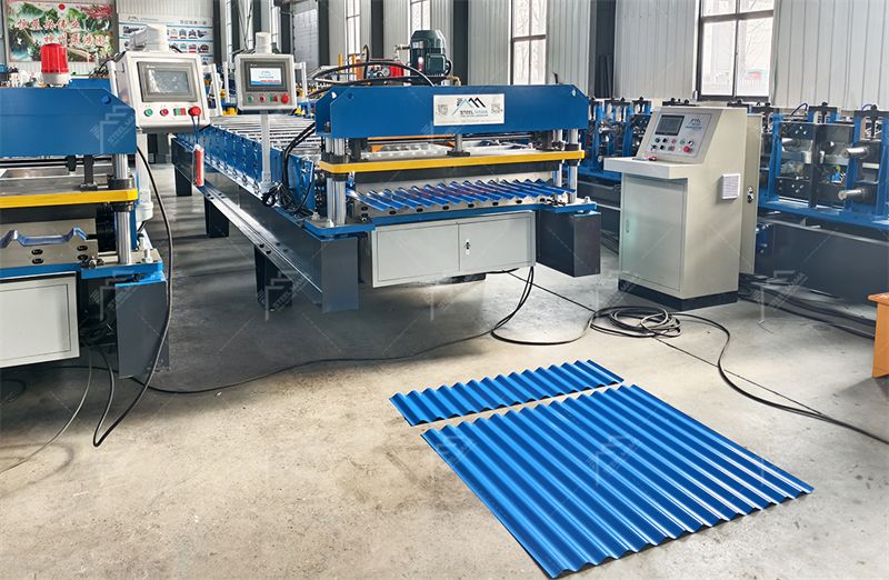 corrugated roofing sheet making machine