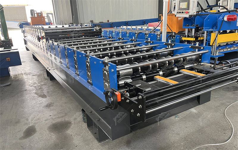 double layer roofing sheet production line