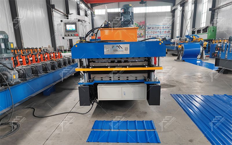 double layer roofing sheet forming machine