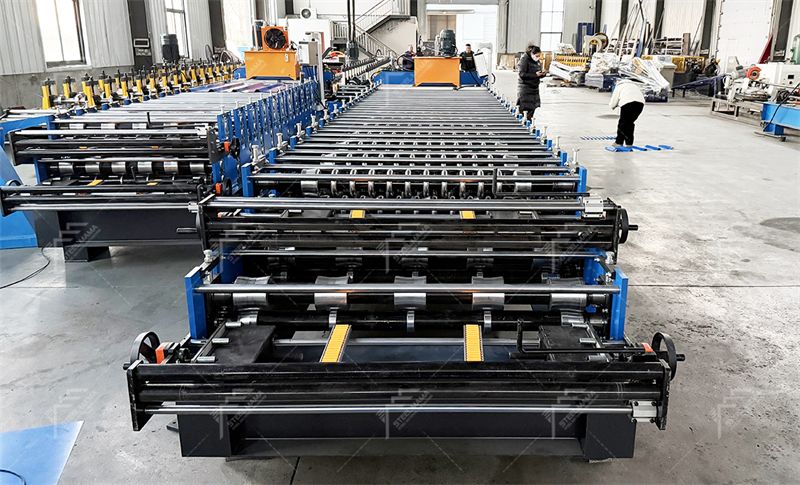 Roofing Sheet Double Layer Machine